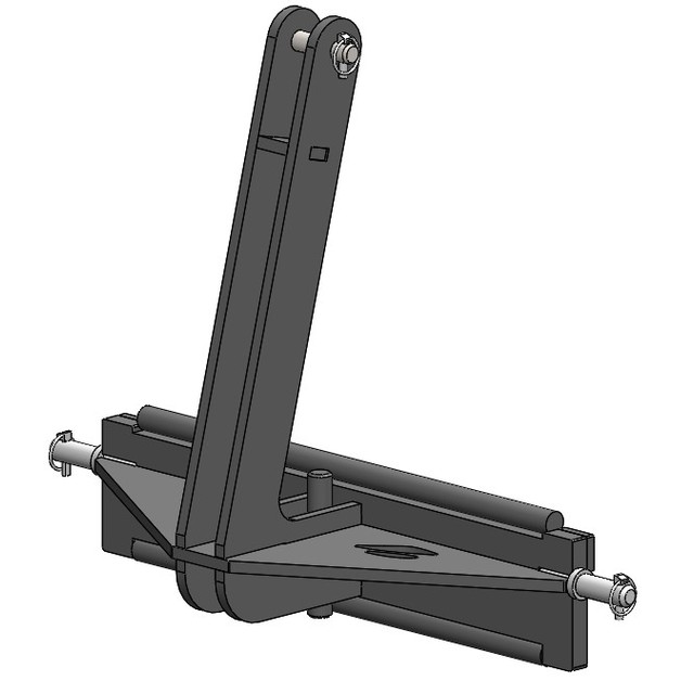 Triangle Porte Masses Jerrican CNH CAT 2 OEM Masse : 86988727 référence fournisseur 454267